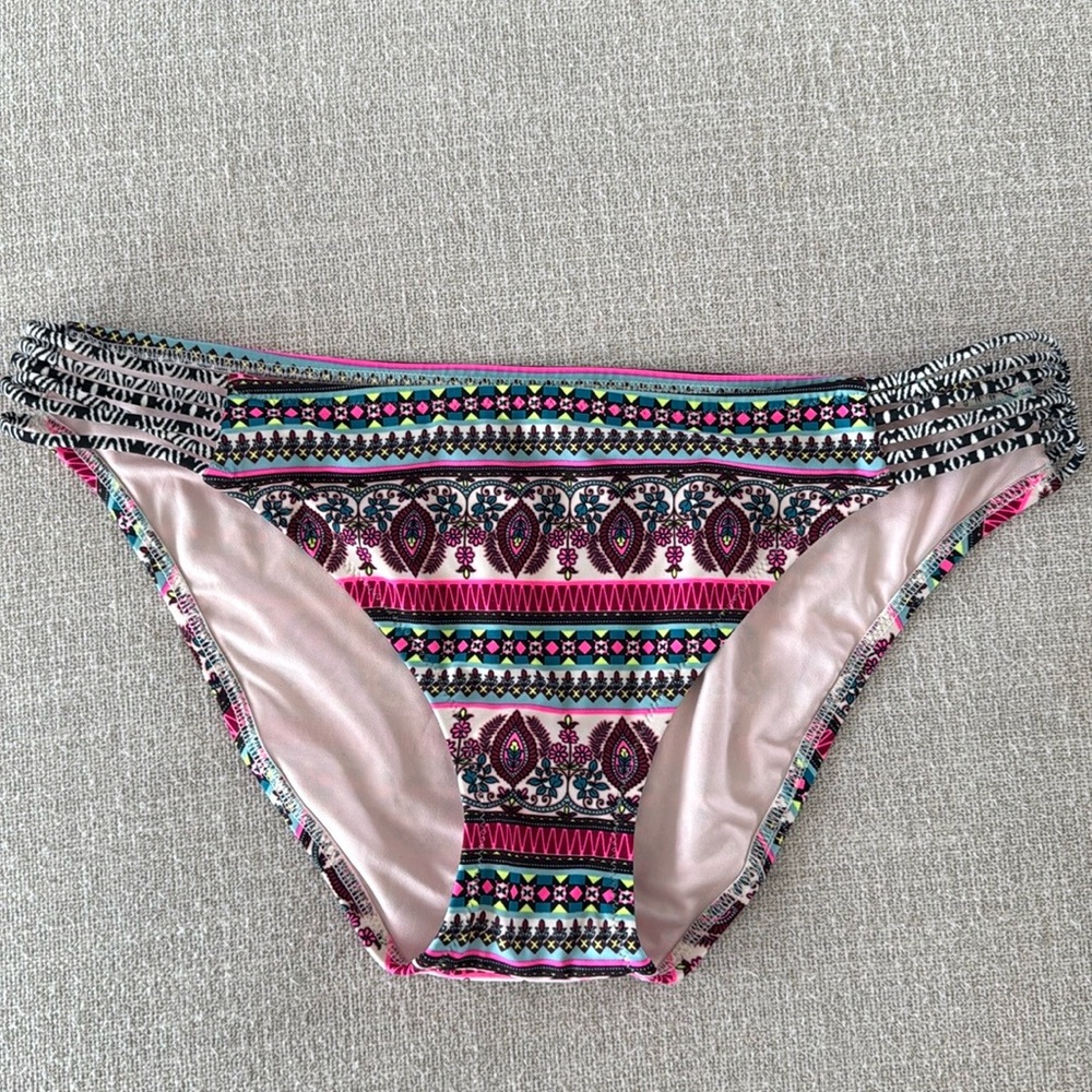 Shade & Shore Bikini Bottoms. Boho. Size XL New. Matching top sold separately
